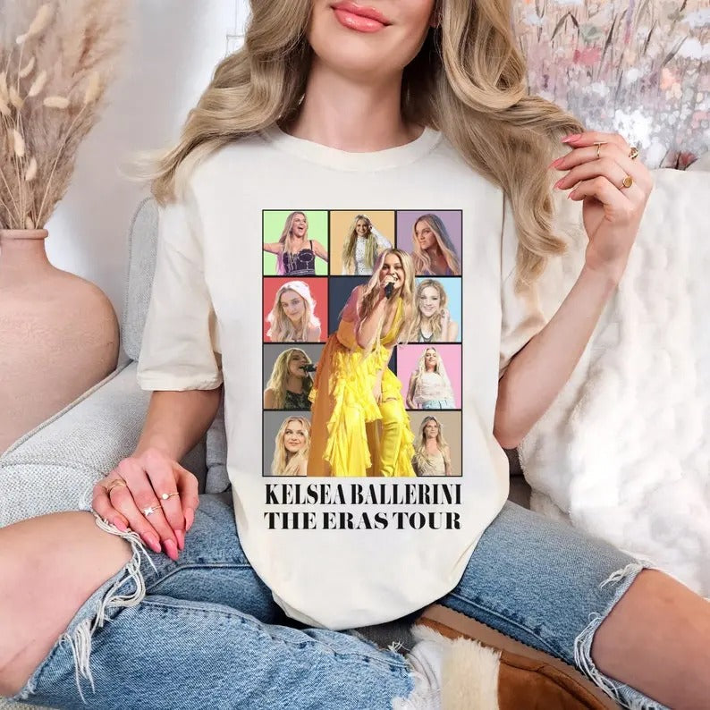 Kelsea Ballerini Eras Tour Shirt, Kelsea Ballerini Fan, Kelsea Ballerini Shirt, ERAS Tour Shirt, Country Music Hoodie,...