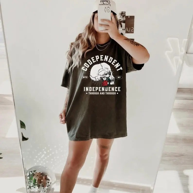 Kelsea Ballerini Shirt, Codependent With My Independence Shirt, patterns, Wait Dont Go Hoodie, Sweatshirt