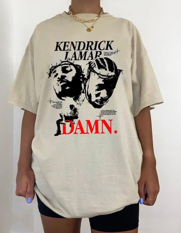Kendrick Lamar DAMN Shirt, Kendrick Lamar Graphic Shirt, Kendrick Lamar Vintage Graphic Shirt Hoodie, Sweatshirt