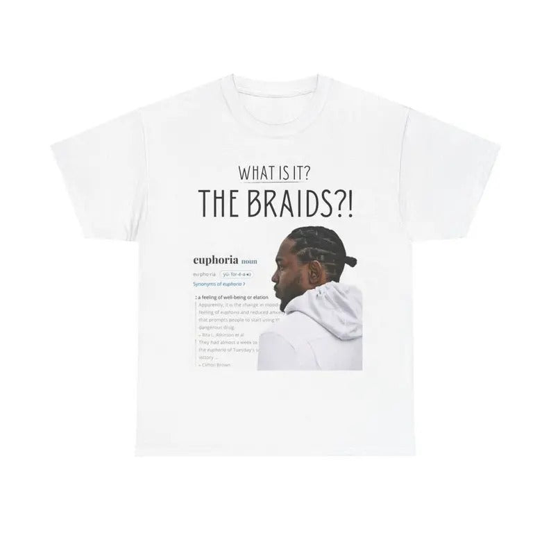 Kendrick Lamar Diss T Shirt | "What is it, the BRAIDS?!" Hoodie, Sweatshirt | RetroVerseTees.com