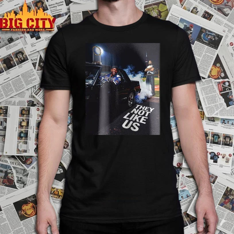 Kendrick Lamar Dodger Champions They Not Like Us 2025 shirt