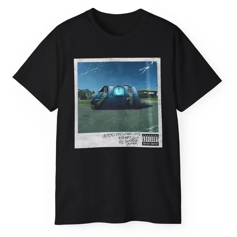 Kendrick Lamar Reboot Van Shirt, 90s Hip Hop shirt, Music Band Shirt, Los Angeles Rapper T-shirt, Trendy Aesthetic...