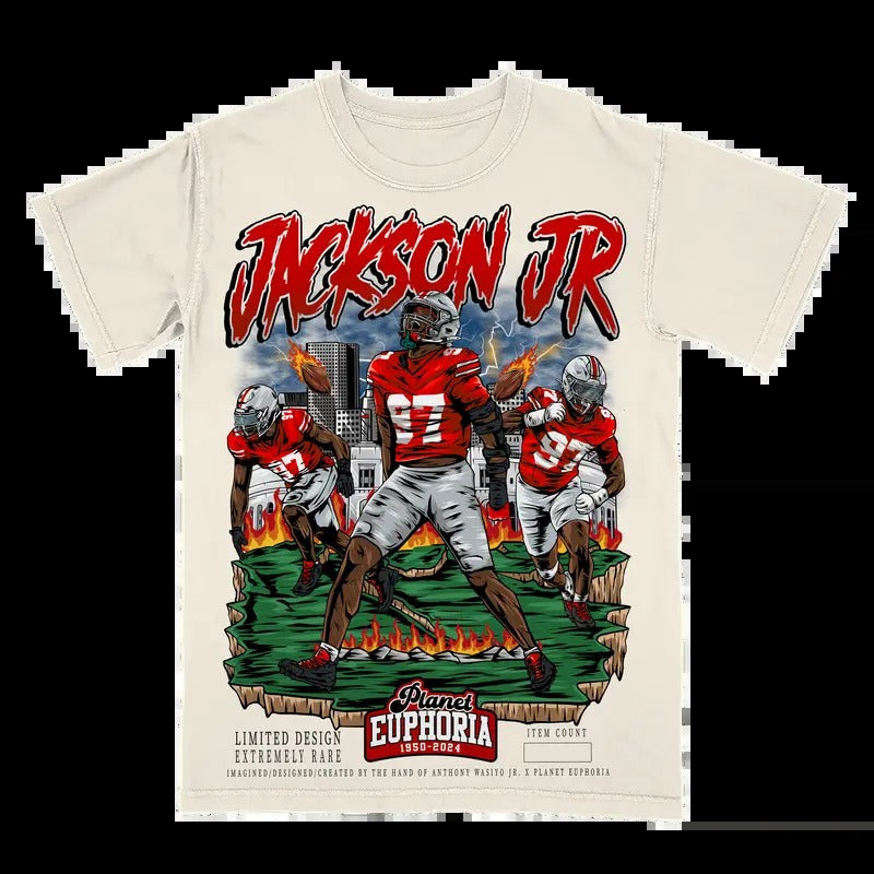 Kenyatta Jackson Jr. Tee - Soft and Comfortable Shirt - Unisex - Graphic T-Shirt Hoodie, Sweatshirt | RetroVerseTees.com