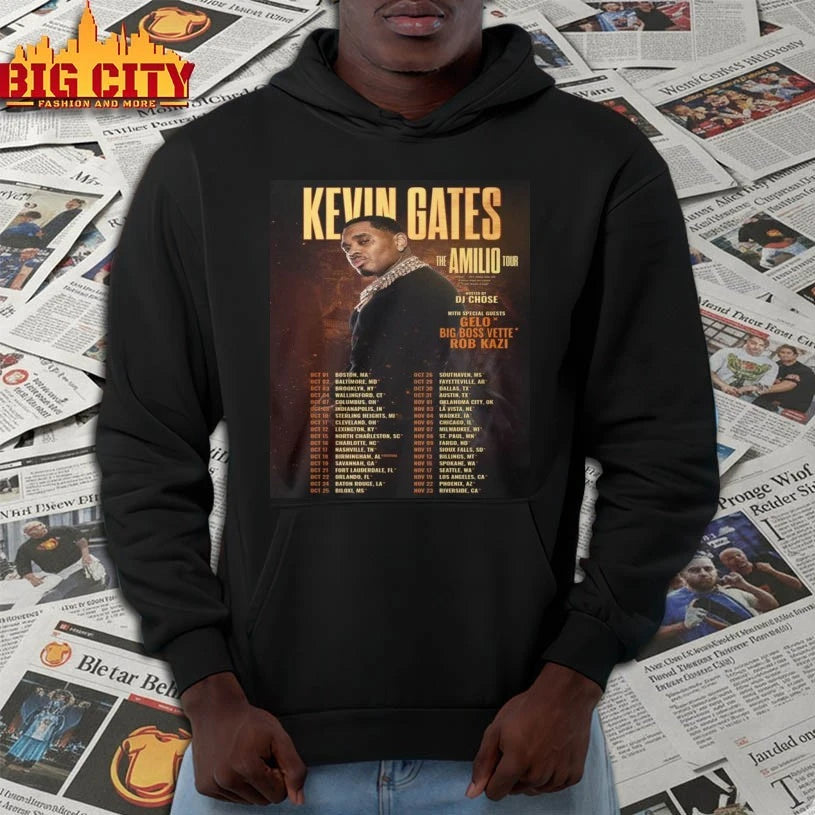 Kevin Gates The Amilio Tour 2025 Exclusive shirt