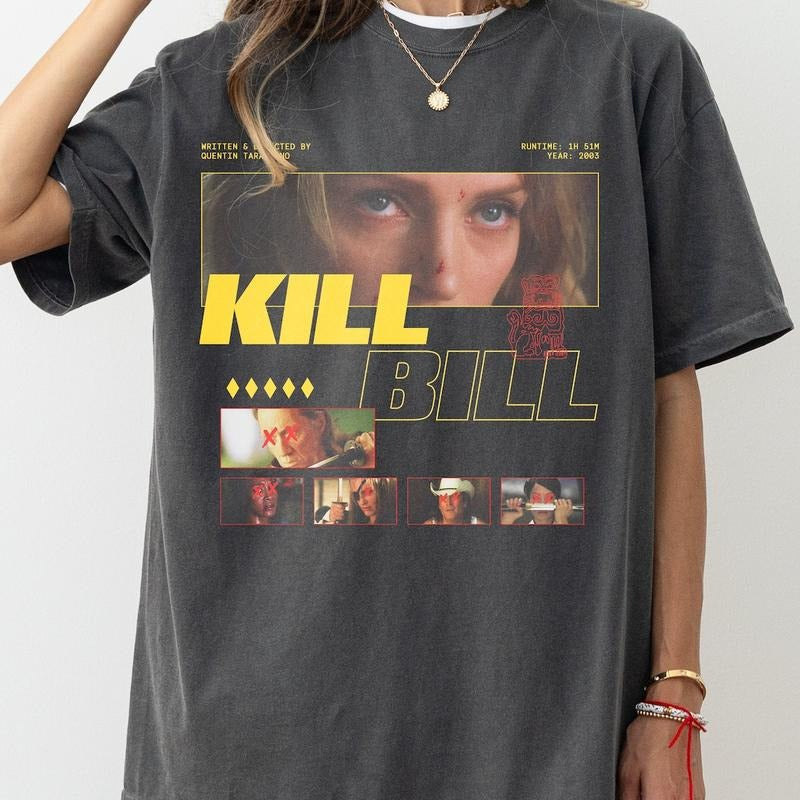Kill Bill Movie Shirt, Best Movie Shirt Hoodie, Sweatshirt | RetroVerseTees.com