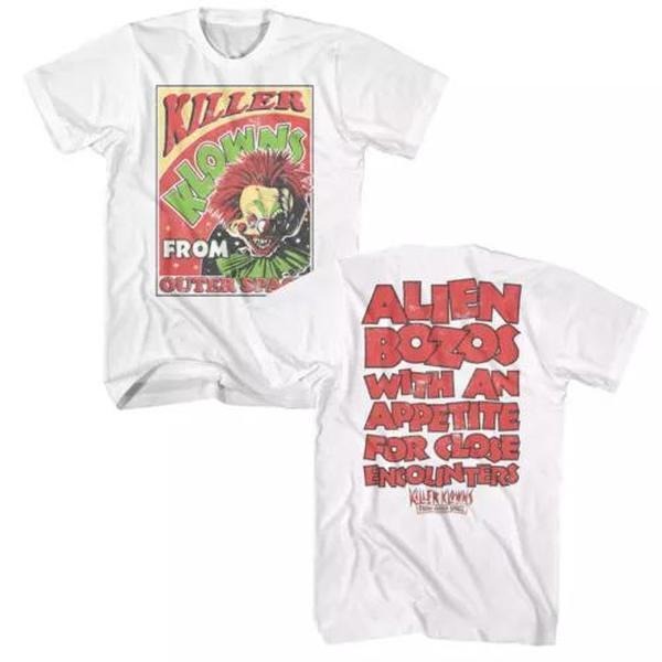 Killer Klowns From Outer Space Alien Bozos With An Appetite Men's T-Shirt Hoodie, Sweatshirt | RetroVerseTees.com