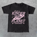 Kinder Planet Navy T-shirt, Gift for Her, Gift for Him, Gift for Friend Hoodie, Sweatshirt | RetroVerseTees.com