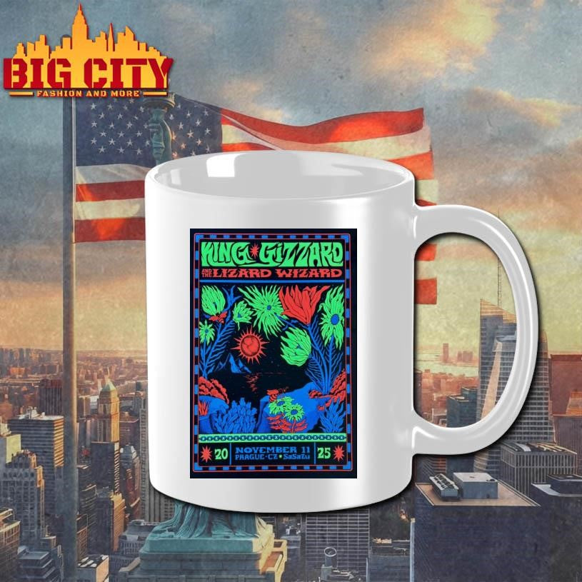 King Gizzard And The Lizard Wizard 2025-11-11 SaSaZu Prague, Czech Republic Poster Shirt