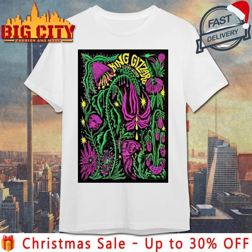 King Gizzard And The Lizard Wizard At 013 Poppodium On Nov 6 2025 in Tilburg NL Poster shirt