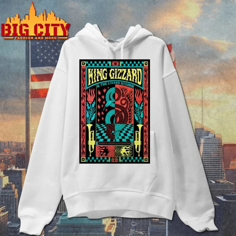 King Gizzard And The Lizard Wizard Nov 7 2025 At MAINSTAGE In Den Bosch Netherlands Poster shirt