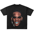 King of Memphis BIG FACE DOLPH TEE Heavy Cotton Tee Basketball Sreetwear 90s Styled Menswear Oversized Hoodie, Sweatshirt