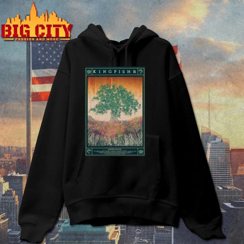 Kingfishr 2025 European Tour Poster shirt