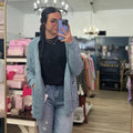 Knitted Cardigan In Blue Grey T-Shirts, Hoodie, Sweatshirt | RetroVerseTees.com