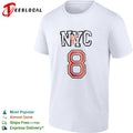 Kobe Bryant Los Angeles Lakers x NYC 8 basketball player shirt