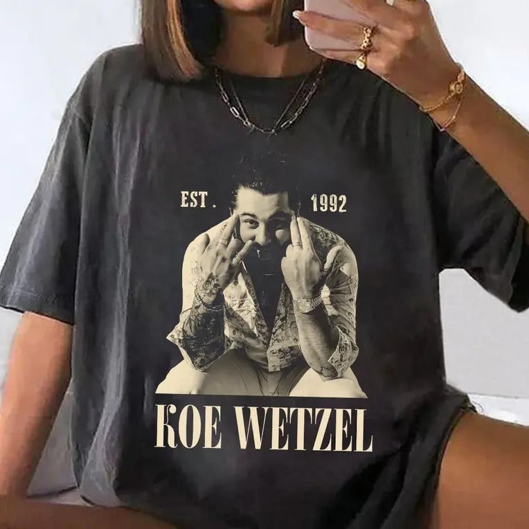 Koe Country Music T-Shirt, Wetzel Shirt, Country Music 2024 Koe Concert Shirt Hoodie, Sweatshirt | RetroVerseTees.com