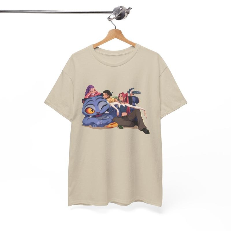Kpop Demon Hunters Tiger T-shirt, Music Band Shirt, Kpop Lover Shirt, Gift For Kpop Fan Hoodie, Sweatshirt