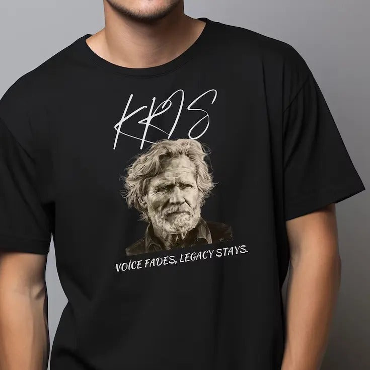 Kris Kristofferson T-Shirt, Country Music Concert Tee Hoodie, Sweatshirt | RetroVerseTees.com