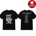 Kuromi x Liquid Death US 2025 Tour Two Sided Shirt
