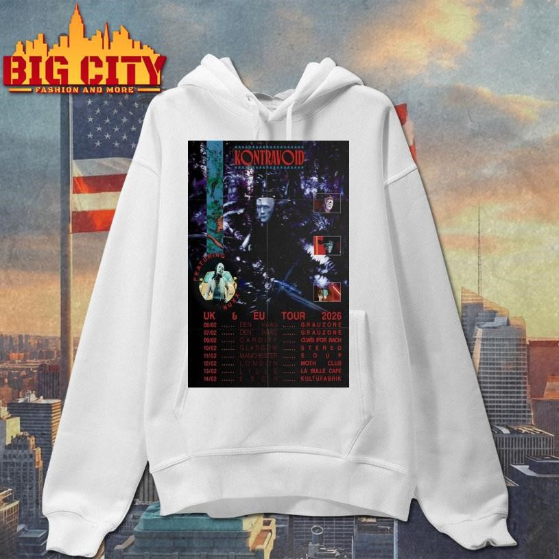 Kvoid Nuxx EU UK February 2026 Poster Shirt
