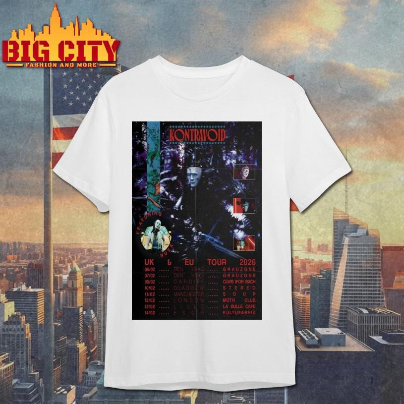 Kvoid Nuxx EU UK February 2026 Poster Shirt
