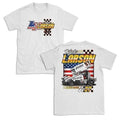 Kyle Larson 57 Sprint Car Shirt, Racing Fan Apparel, American Flag Design Shirt Hoodie, Sweatshirt | RetroVerseTees.com