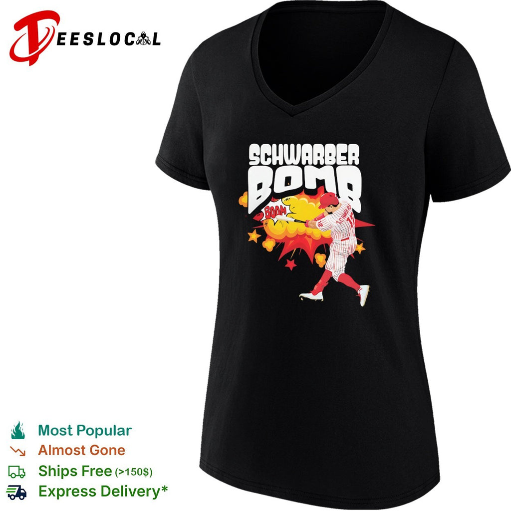 Kyle Schwarber Schwarber Bomb Boom Philadelphia Phillies shirt