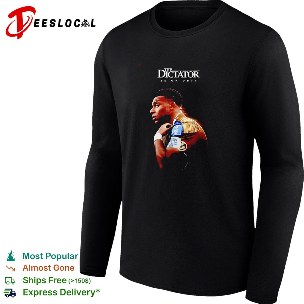 Kylian Mbappé The Dictator Is on Duty Football Unites the World shirt