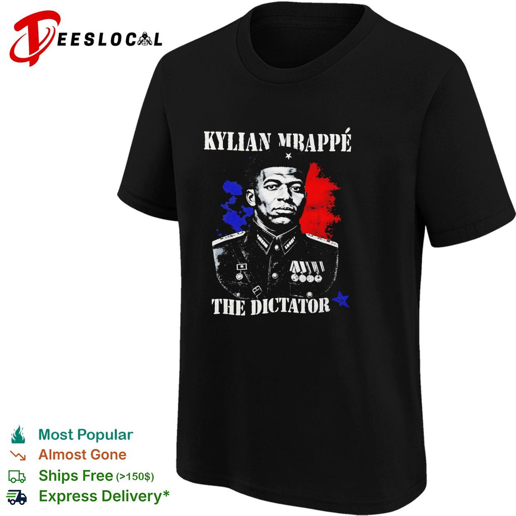 Kylian Mbappe The Dictator Mbappe Soccer shirt