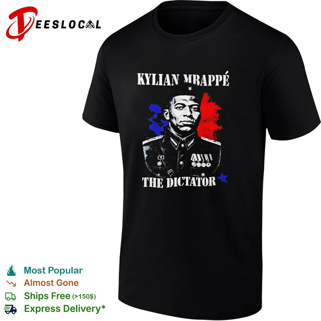 Kylian Mbappe The Dictator Mbappe Soccer shirt