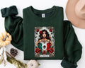 LA MEXICANA Sweatshirt, Tarot Card Shirt, Mexicana Shirt, For Men, For Women Hoodie | RetroVerseTees.com
