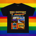 LGBT Lager Greggs Beans Toast Pride Funny Meme Parody Tee t-shirt Hoodie, Sweatshirt | RetroVerseTees.com