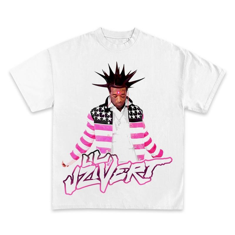 LIL UZI VERT PINK BOOTLEG GRAPHIC T-SHIRT - STREETWEAR Hoodie, Sweatshirt | RetroVerseTees.com