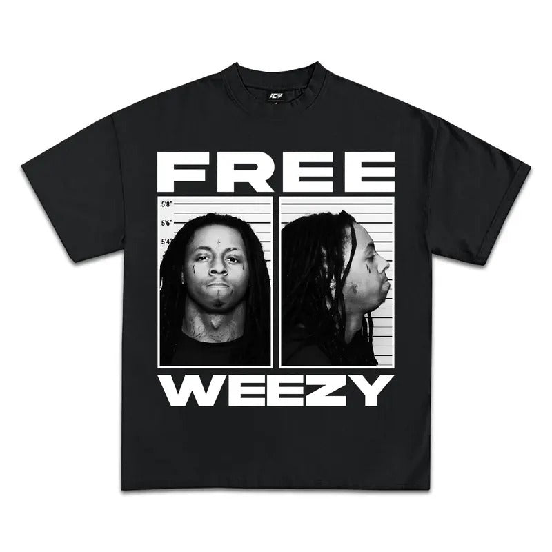 LIL WAYNE FREE WEEZY EXCLUSIVE GRAPHIC T-SHIRT Hoodie, Sweatshirt | RetroVerseTees.com