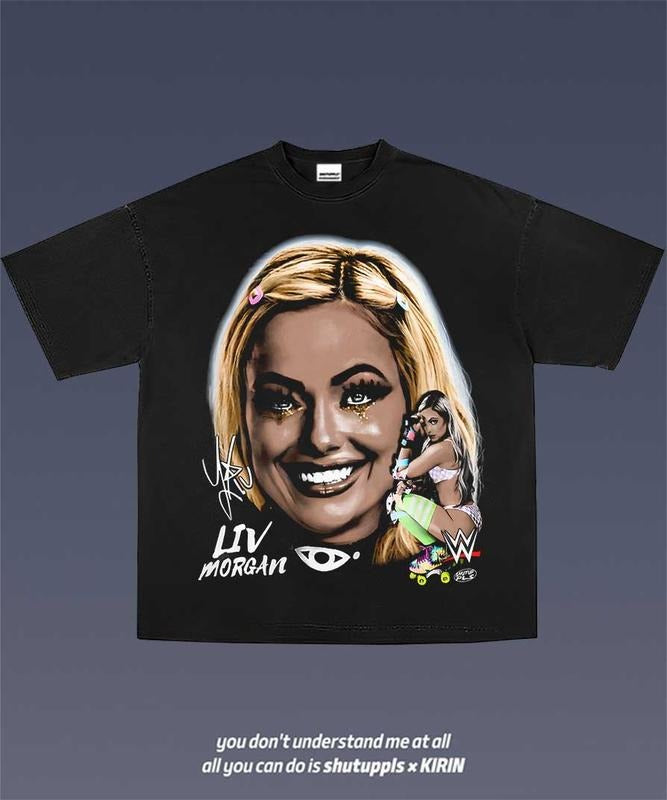 LIV MORGAN 1.0 VINTAGE TEE | GRAPHIC T-SHIRT SWEATSHIRT HOODIE | GIFT FOR FAN | RetroVerseTees.com