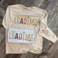 LONG SLEEVE Spirit Lead Me Tee - Christian Tee Hoodie, Sweatshirt | RetroVerseTees.com