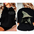 LOTR Gandalf Quotes All We Have To Decide Vintage 2 Sides Shirt, Middle Earth Tolkien Retro Sweatshirt Hoodie