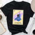 La Maestra Loteria Shirt, La Maestra Sweatshirt, Tarot Card Shirt, For Men, For Women Hoodie | RetroVerseTees.com