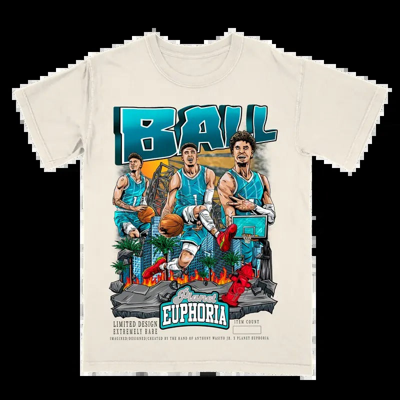 LaMelo Ball Off-White Tee Gift For Fan - Men's Casual T-shirt - Menswear Hoodie, Sweatshirt | RetroVerseTees.com