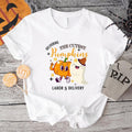 Labor And Delivery Halloween T-Shirt, Deliver The Cutest Little Pumpkins Shirt, Groovy L and D Nurse Shirt, Matching...