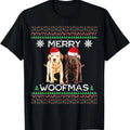 Labrador Christmas Ugly Yellow Lab Chocolate Labrador T-Shirt Hoodie, Sweatshirt | RetroVerseTees.com