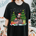 Labubu Moo Deng Christmas Shirt, Labubu Lover Hoodie, Sweatshirt | RetroVerseTees.com