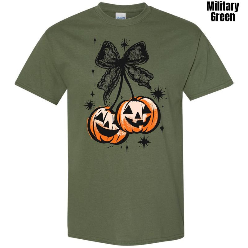 Lace Pumpkin Cherries Gildan T-Shirt 'NLB' Hoodie, Sweatshirt | RetroVerseTees.com