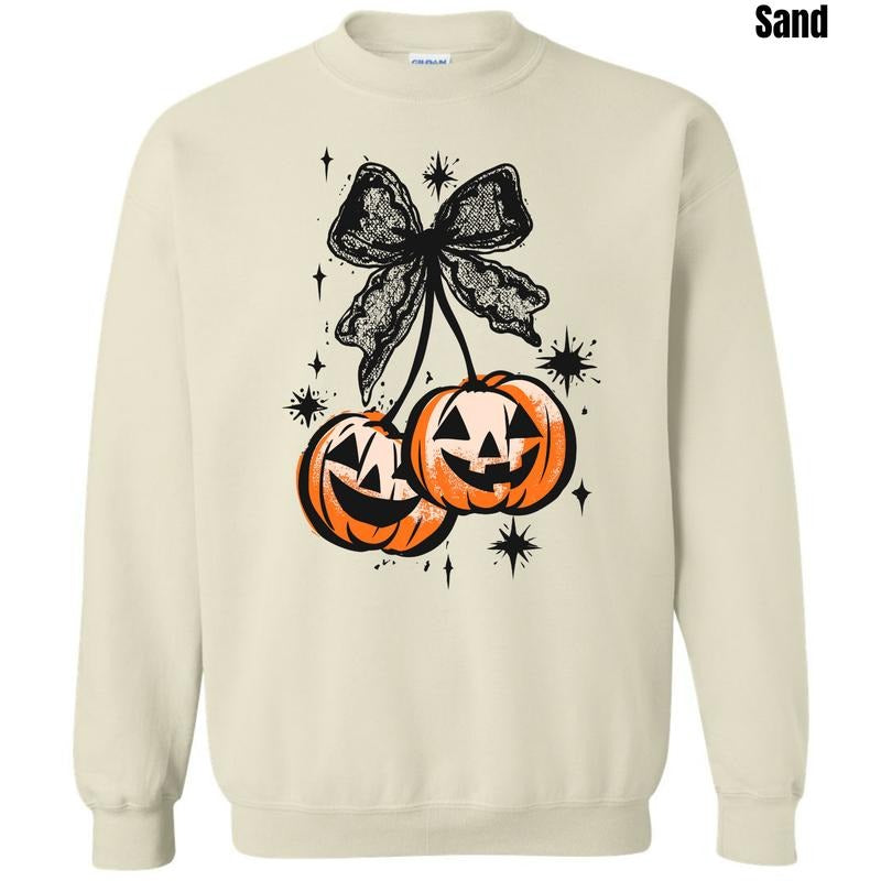 Lace Pumpkin Cherries Sweatshirt 'NLB' T-Shirts, Hoodie | RetroVerseTees.com