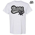 Lacrosse Mama FAKE Embroidery Gildan Short Sleeve T-Shirt 'NLB' Hoodie, Sweatshirt | RetroVerseTees.com
