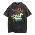 Laid - back Gunpla brand Fun - filled Washed Lightsaber brand - Shirt: Embrace WB shield Summer Vibe with TNF "TANNED...