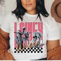 Lainey Willson Country Western Checkered Neon Sweatshirt, Retro Country Lainey Unisex Tee Hoodie | RetroVerseTees.com