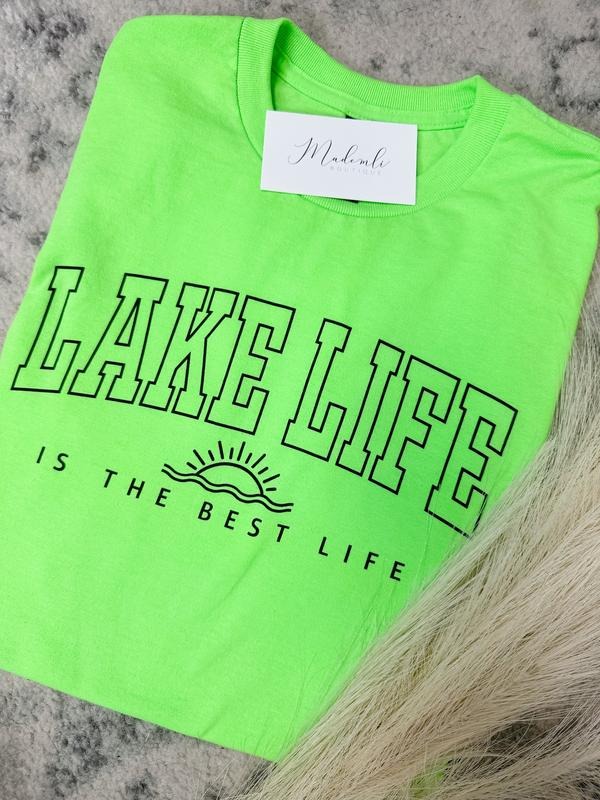 Lake Life Graphic Tee Hoodie, Sweatshirt | RetroVerseTees.com