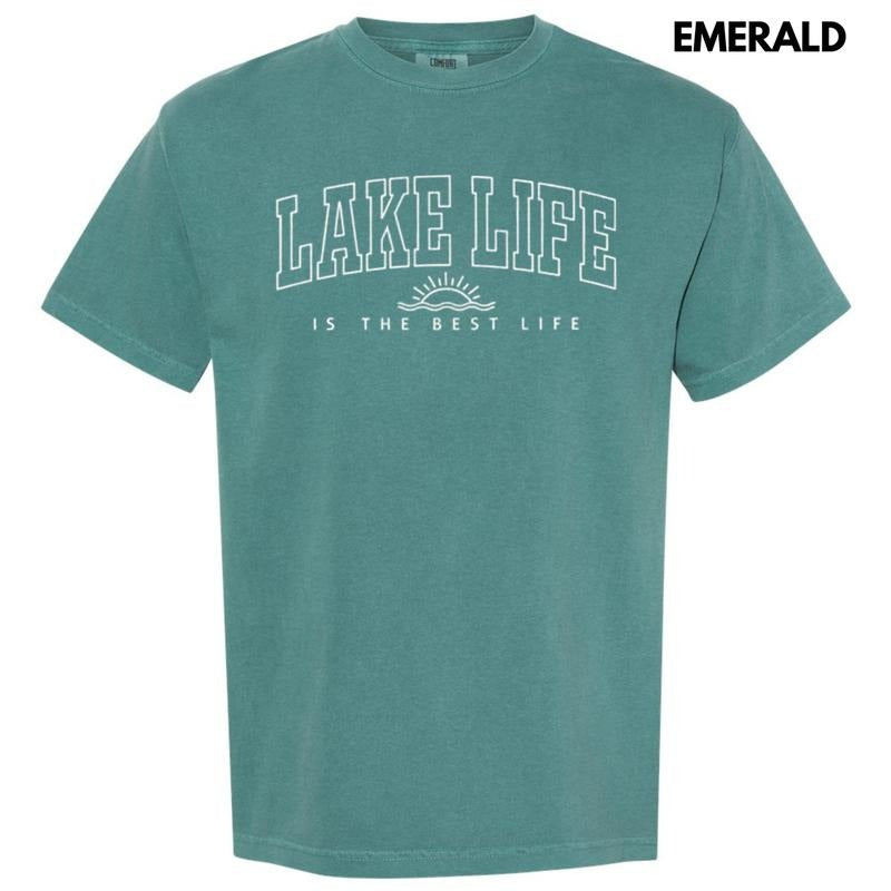 Lake Life Is The Best Life Comfort Colors T-Shirt Hoodie, Sweatshirt | RetroVerseTees.com
