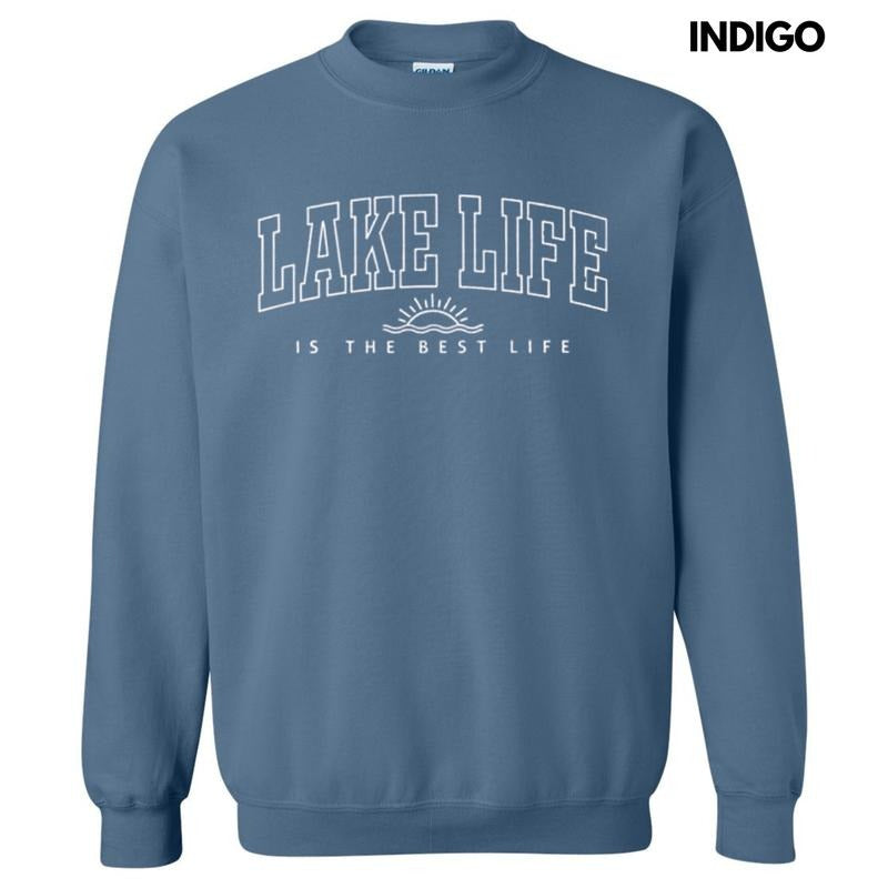 Lake Life Is The Best Life Sweatshirt T-Shirts, Hoodie | RetroVerseTees.com