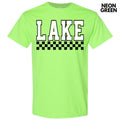 Lake Varsity Checkered Gildan Short Sleeve T-Shirt 'NLB' Hoodie, Sweatshirt | RetroVerseTees.com